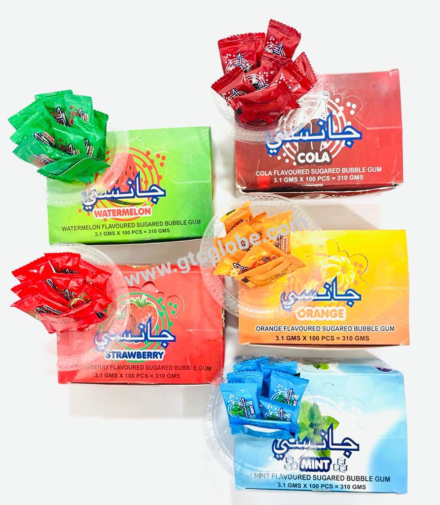 Center Filled Bubble Gum