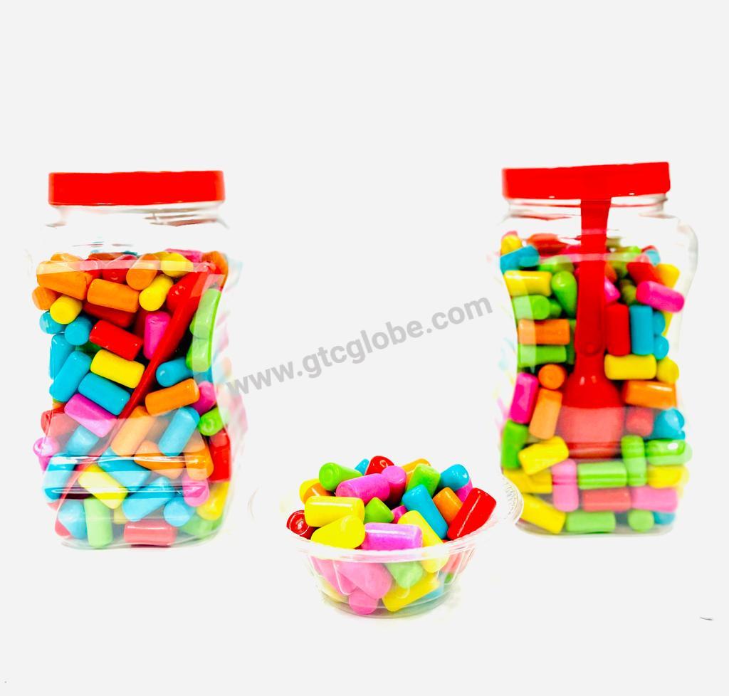 Mini Roll Shape Bubble Gum